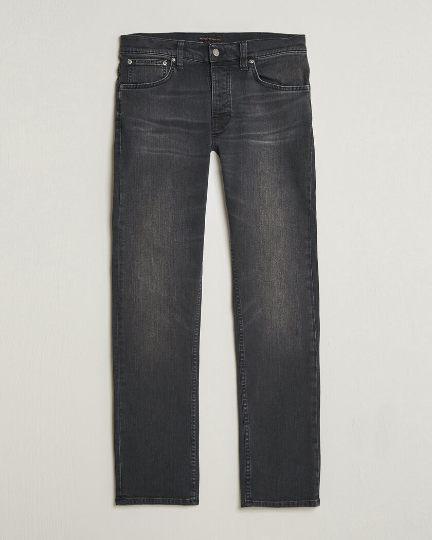 Nudie Jeans Grim Tim Jeans Black Mist – Negro