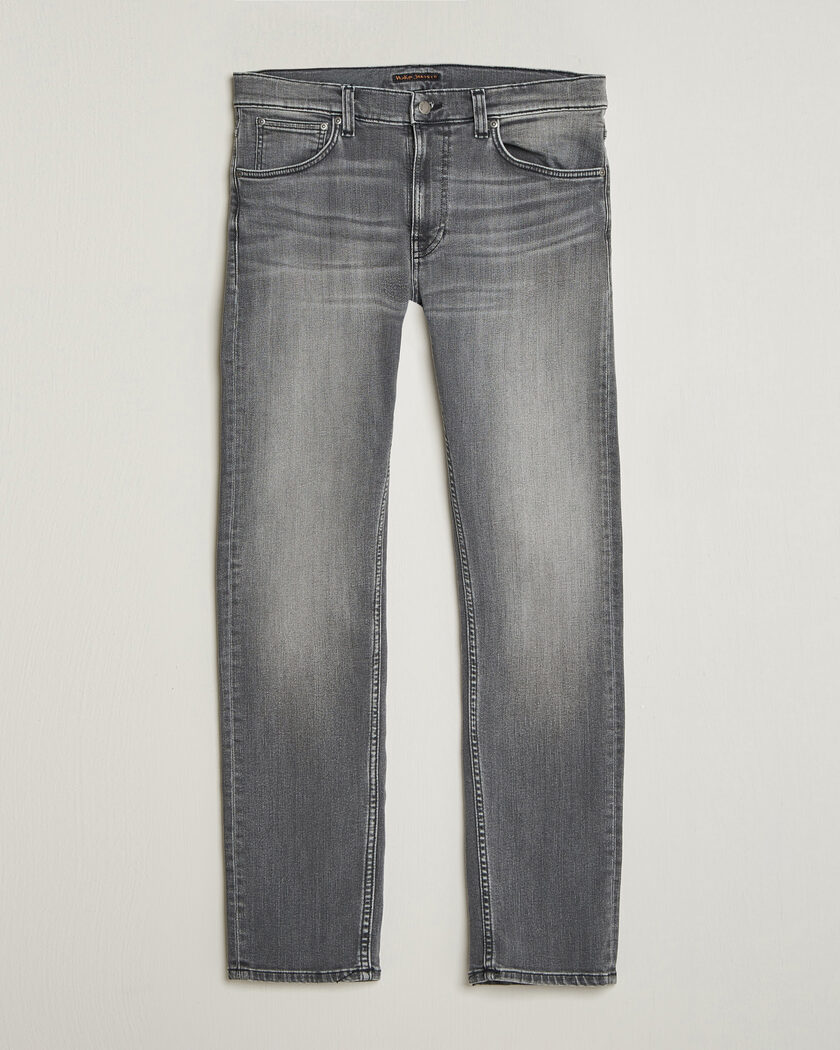 Nudie Jeans Lean Dean Jeans Grey Wave – Gris