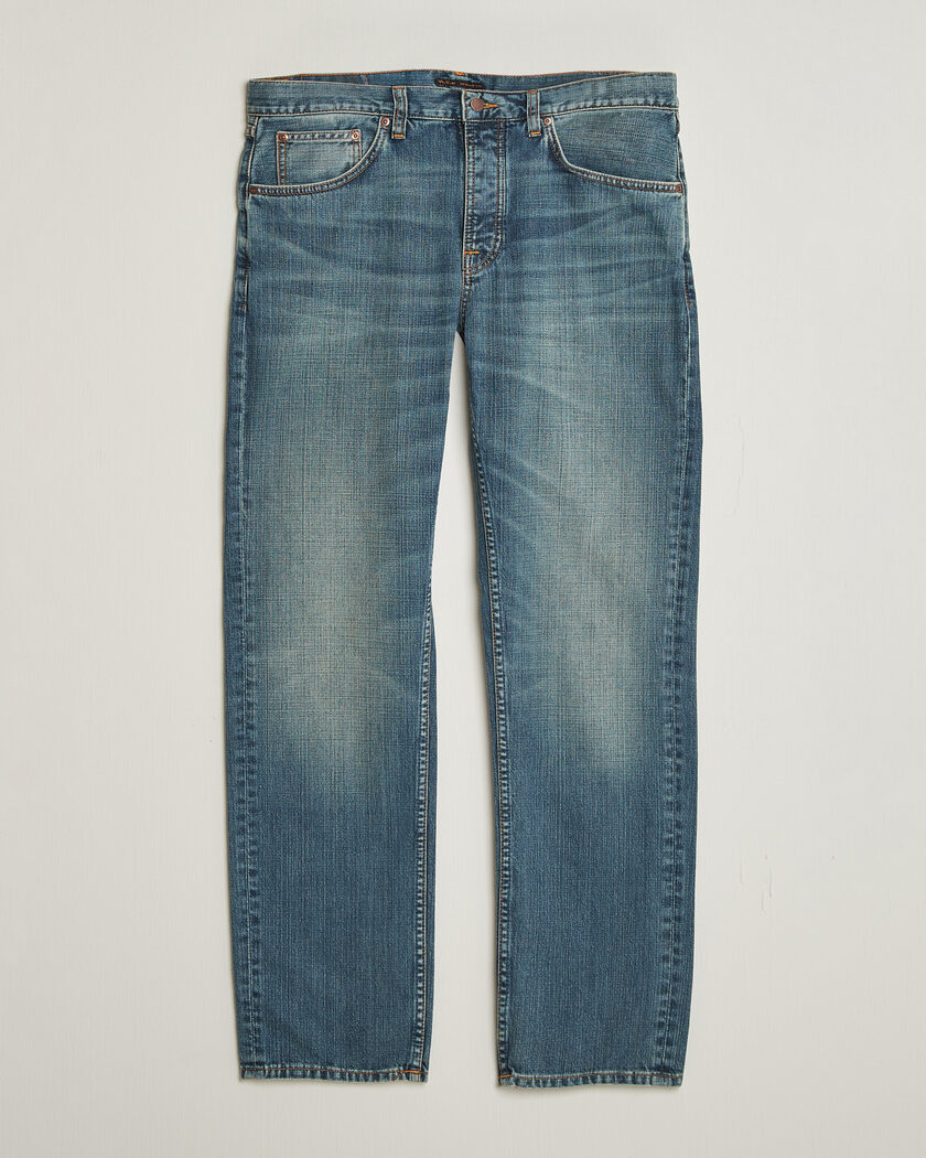 Nudie Jeans Rad Rufus Jeans Echoed Gold – Azul