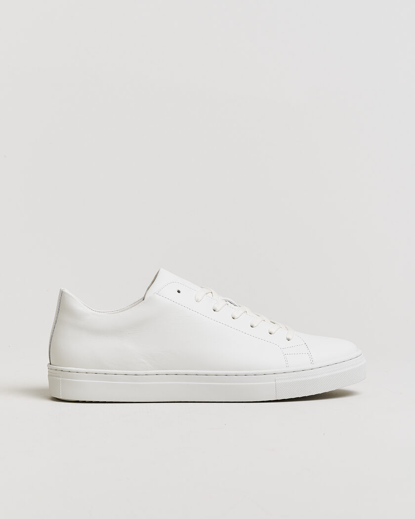 LES DEUX Signature Leather Sneaker White – Blanco