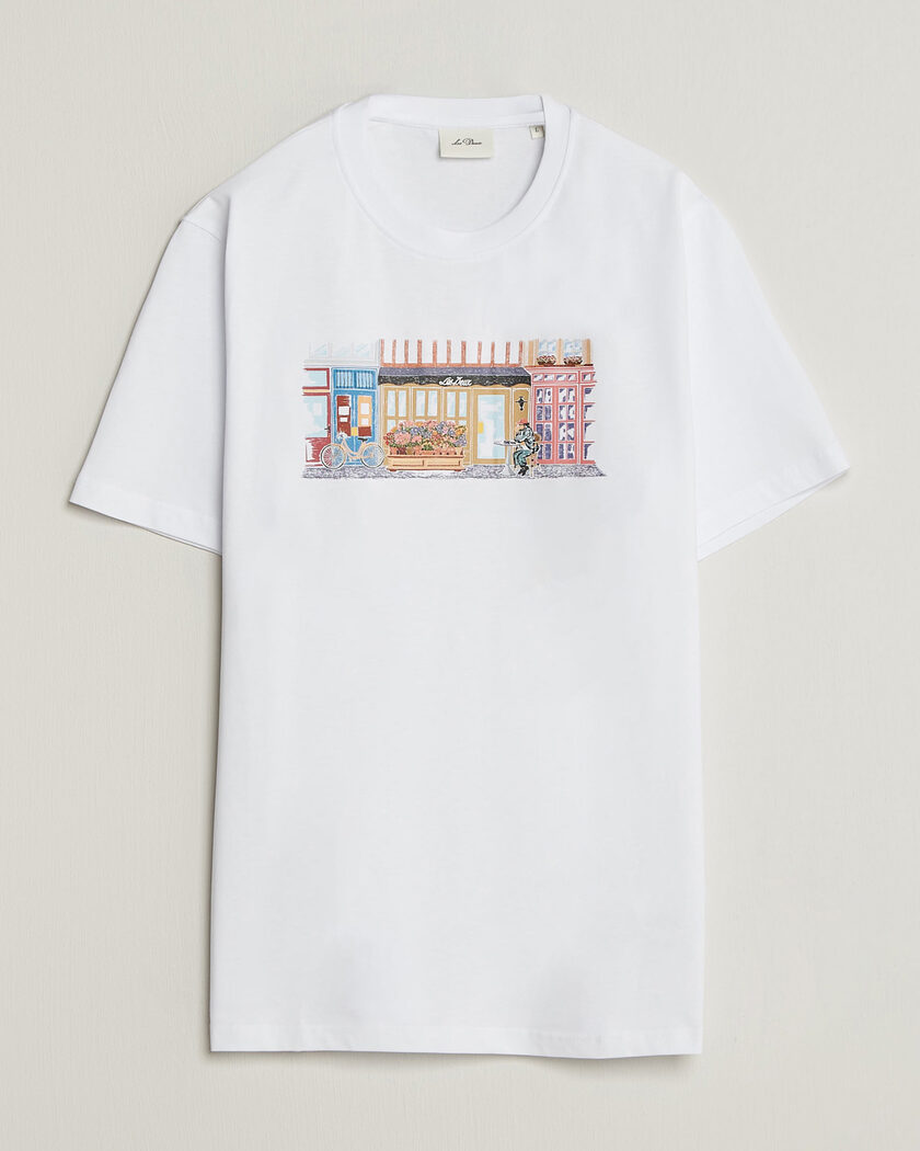 LES DEUX Market T-Shirt White – Blanco