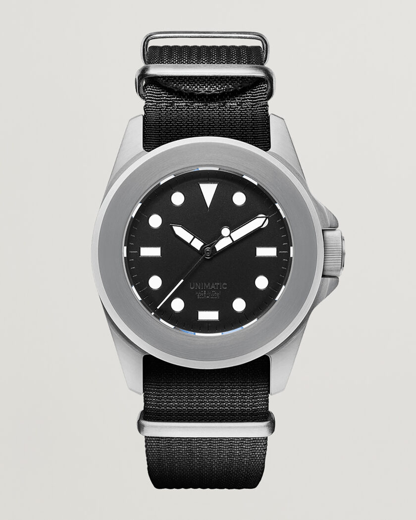 UNIMATIC Modello Quattro Limited Military Watch Black – Negro