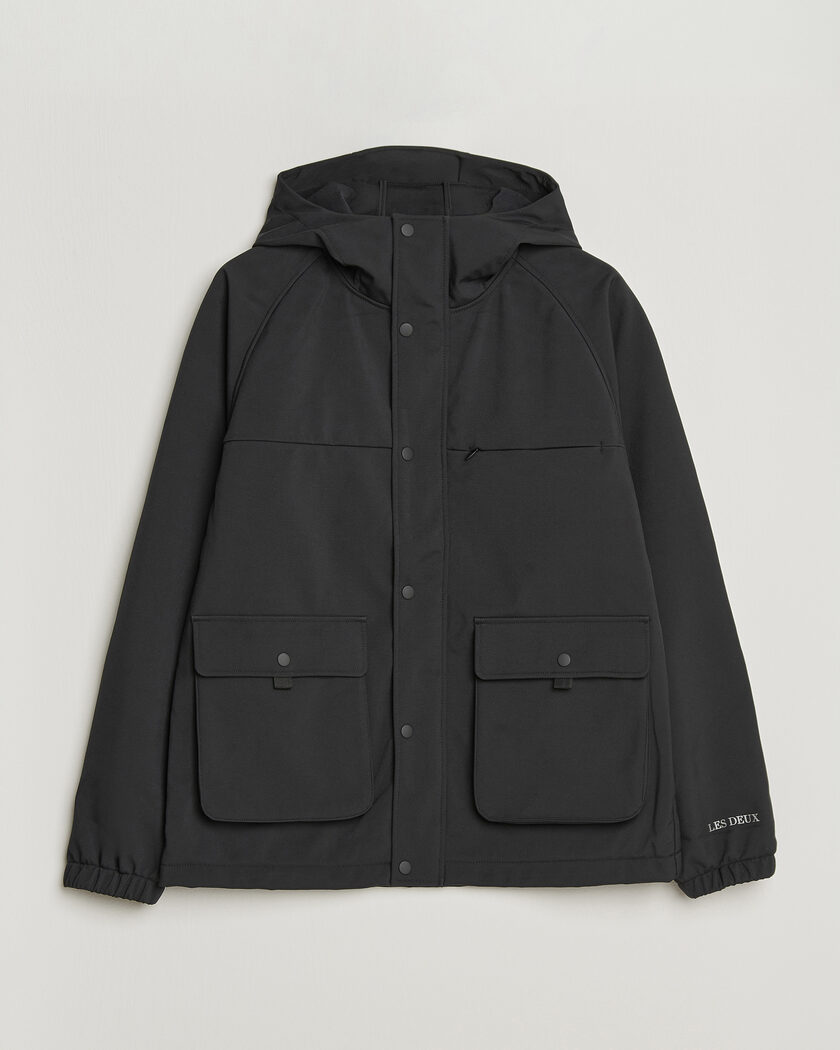 LES DEUX Shell Jacket Black – Negro