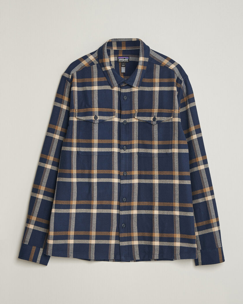 Patagonia Fjord Flannel Shirt New Navy – Azul