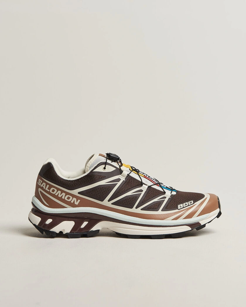 Salomon XT-6 Sneakers Black Coffee/Burro – Marrón