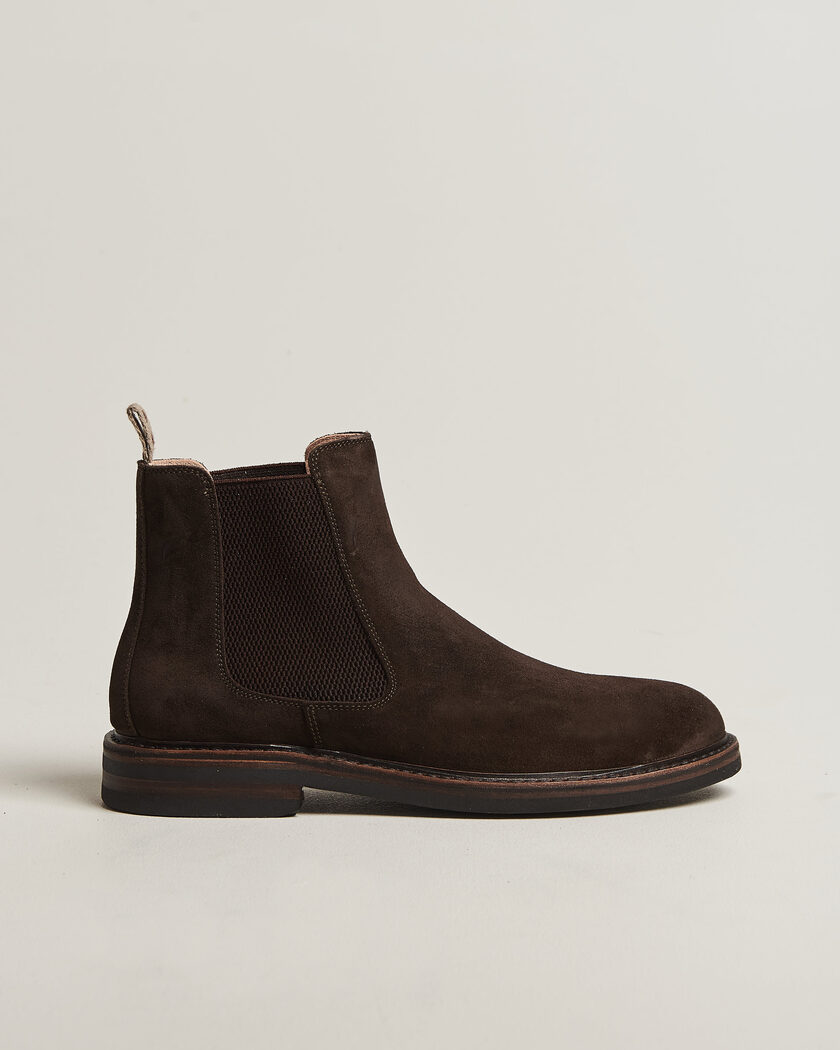 Astorflex Kudoflex Dainite Chelsea Boot Dark Brown Suede – Marrón