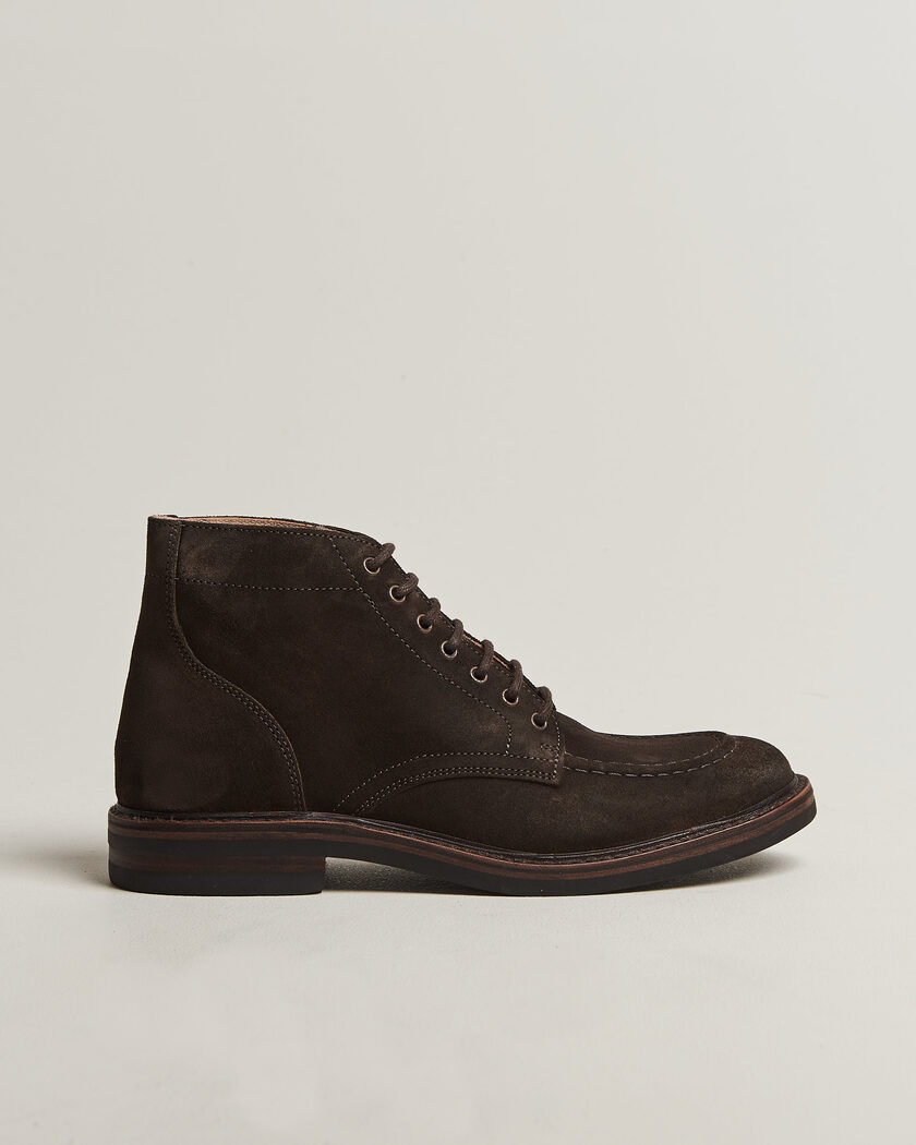 Astorflex Nuvoflex Dainite Lace Up Boot Dark Brown Suede – Marrón