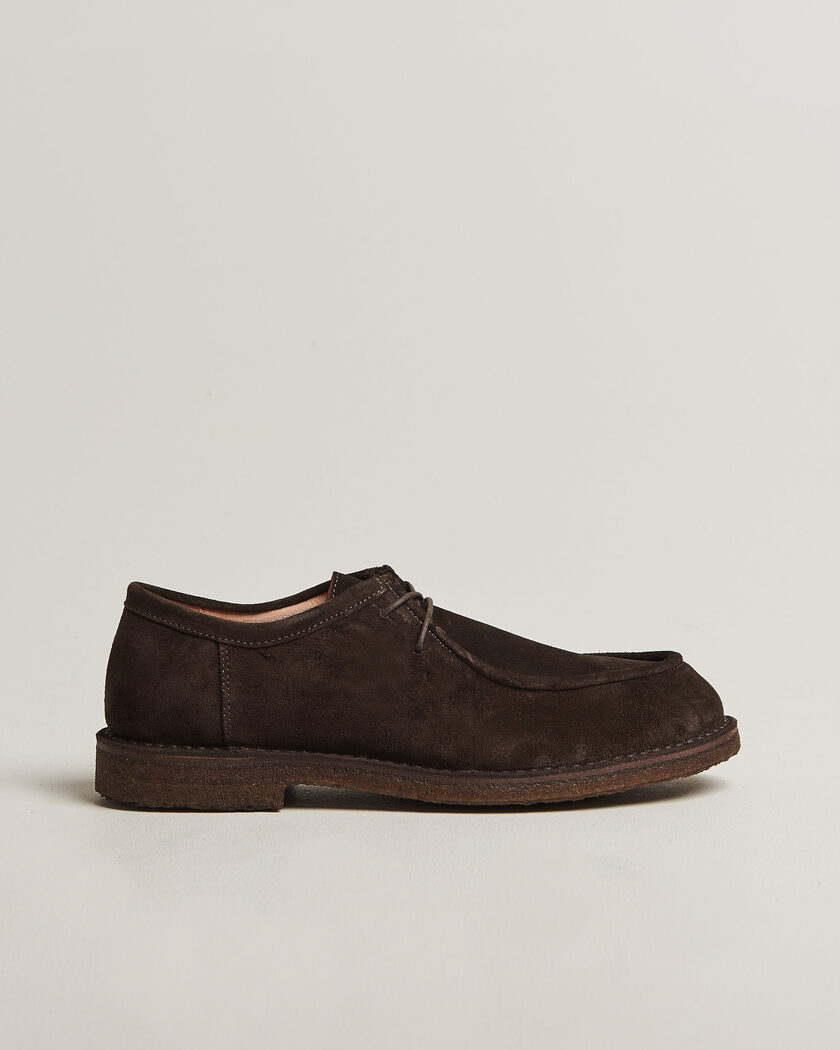 Astorflex Artflex Moc Toe Dark Brown Suede – Marrón