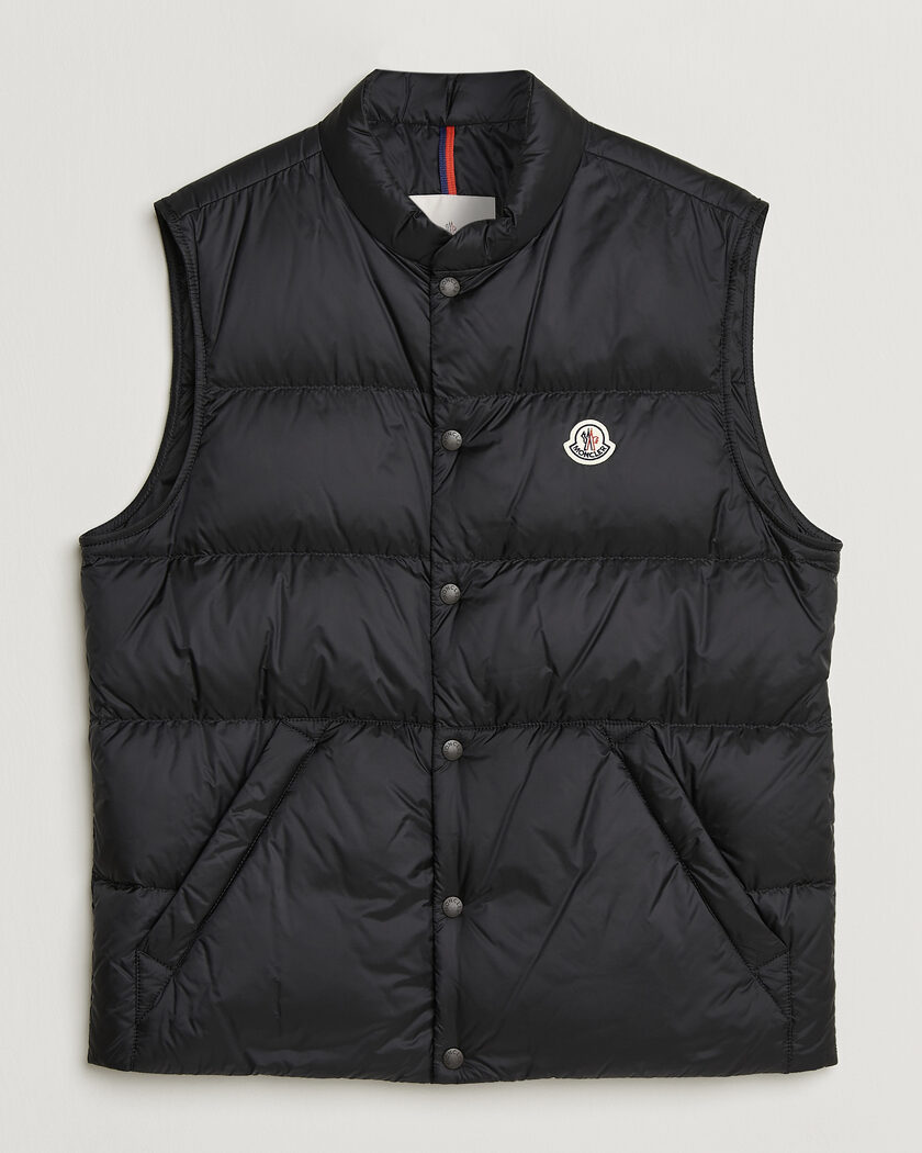Moncler Tuquerouye Down Vest Black – Negro