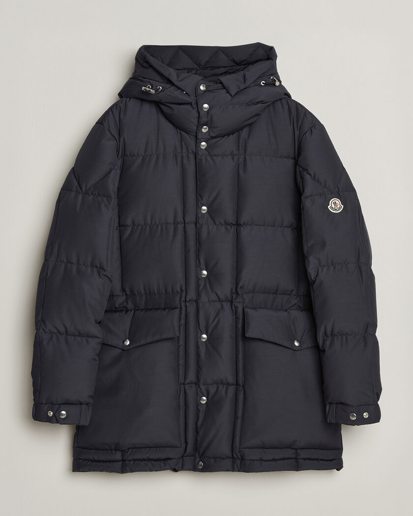 Moncler Sylmara Down Parka Navy – Azul