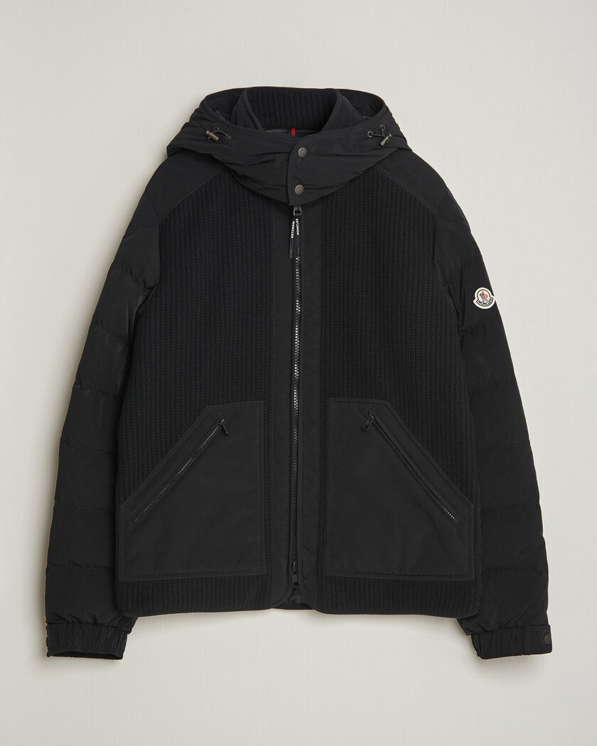 Moncler Pelat Down Jacket Black – Negro