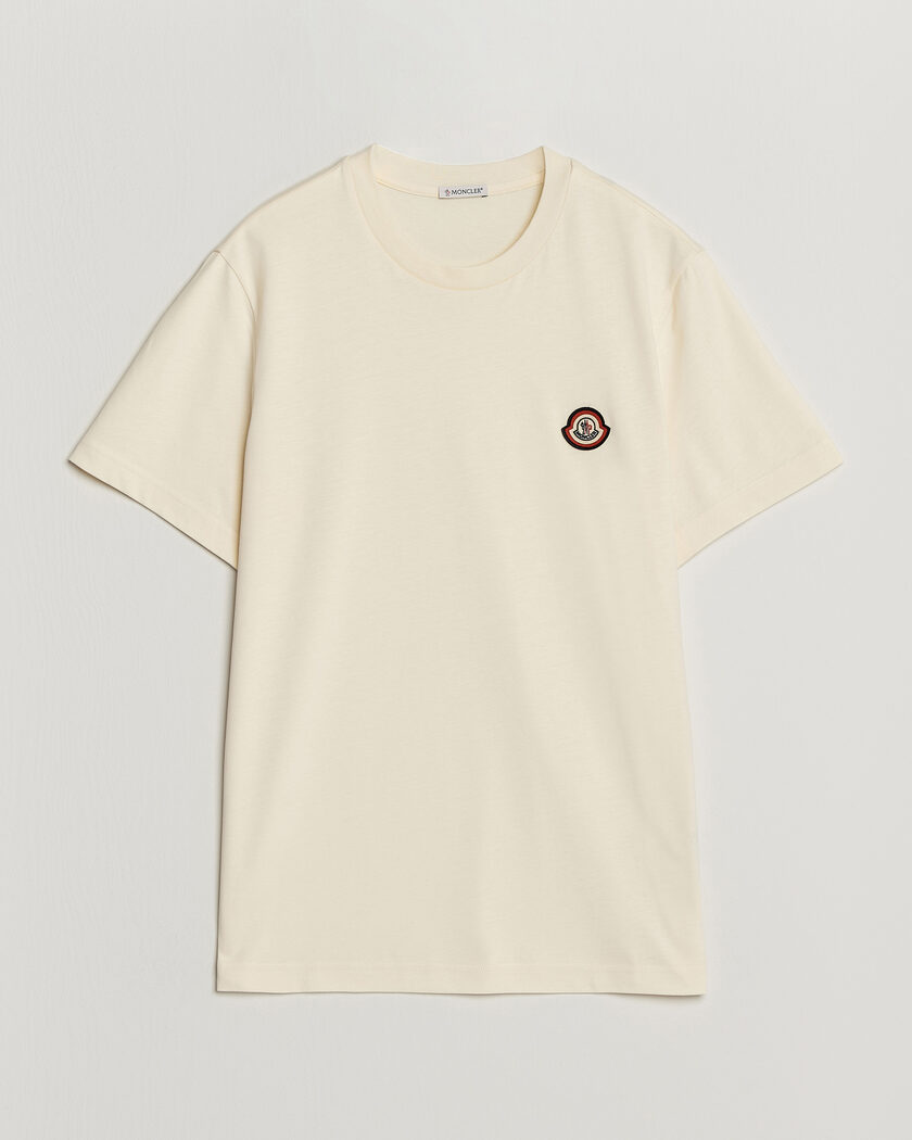 Moncler Logo T-Shirt Off White – Blanco