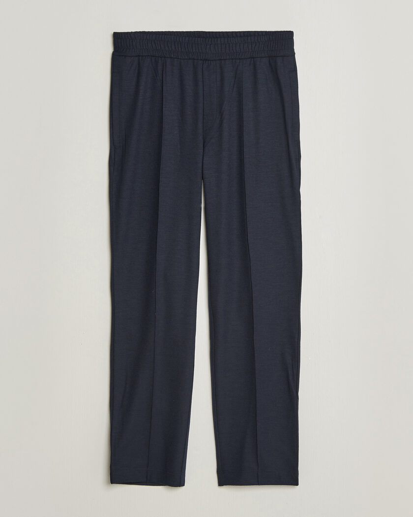 Moncler Flannel Joggers Navy – Azul