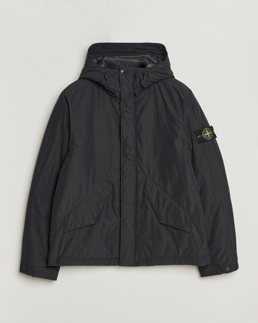 Stone Island Micro Twill Hood Jacket Black  – Negro