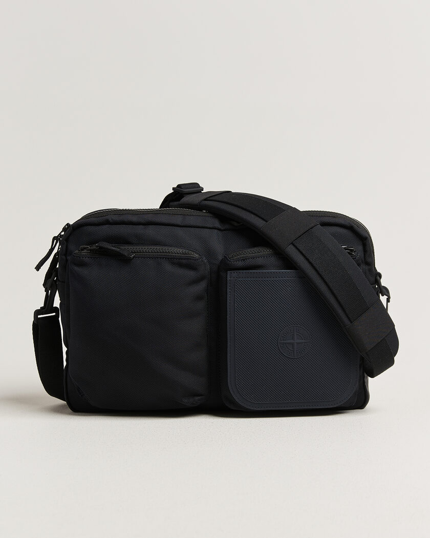 Stone Island Nylon Panama Shoulder Bag Navy Blue – Azul