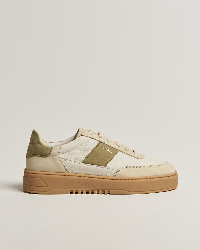 Axel Arigato Orbit Vintage Sneaker Off White/Green – Blanco