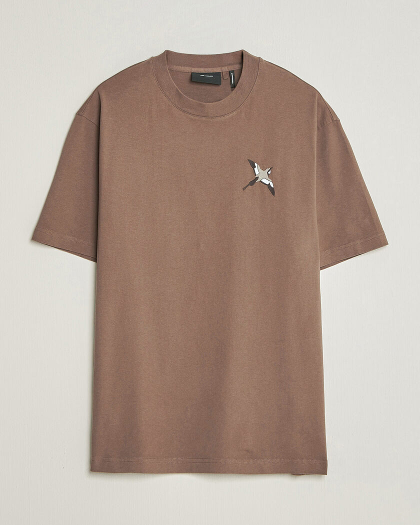 Axel Arigato Micro Bee Birt T-Shirt Coffee Brown – Marrón