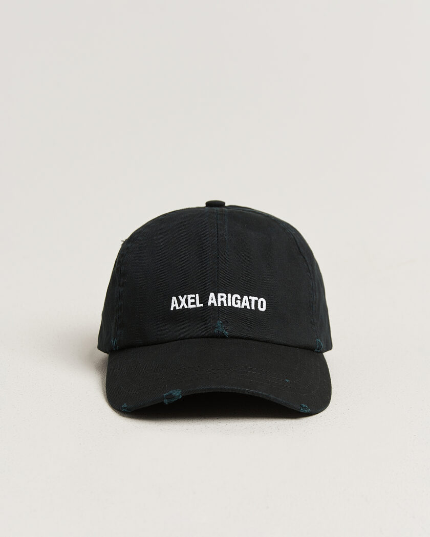 Axel Arigato AA Logo Cap Washed Black – Negro