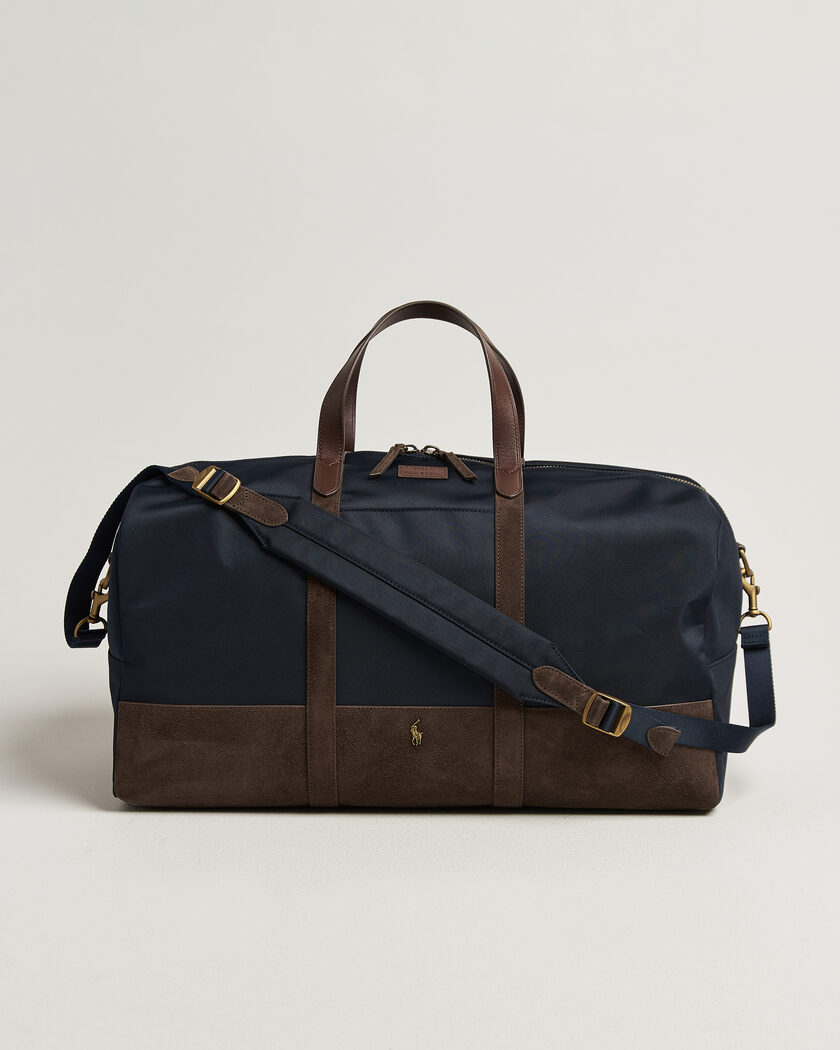 Polo Ralph Lauren Duffle Bag Newport Navy/Brown – Azul