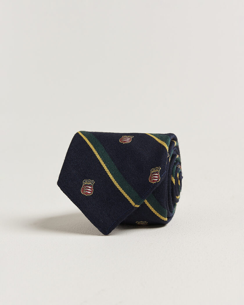 Polo Ralph Lauren Silk Club Sword Tie Navy – Azul