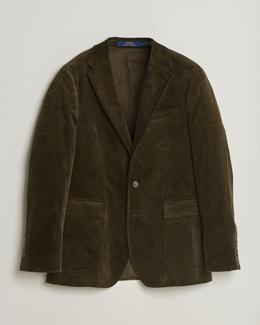 Polo Ralph Lauren Single Breasted Corduroy Sportcoat Fall Olive – Verde