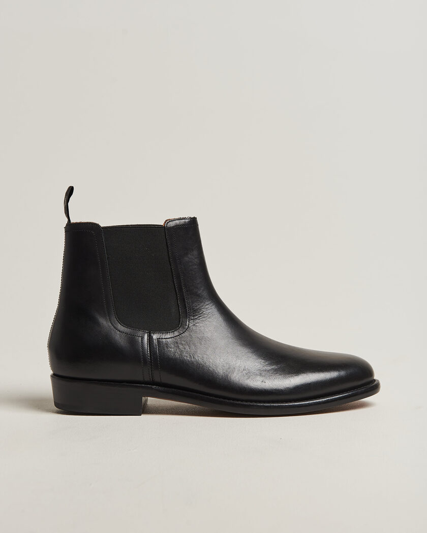 Polo Ralph Lauren Owen Leather Chelsea Boots Black – Negro