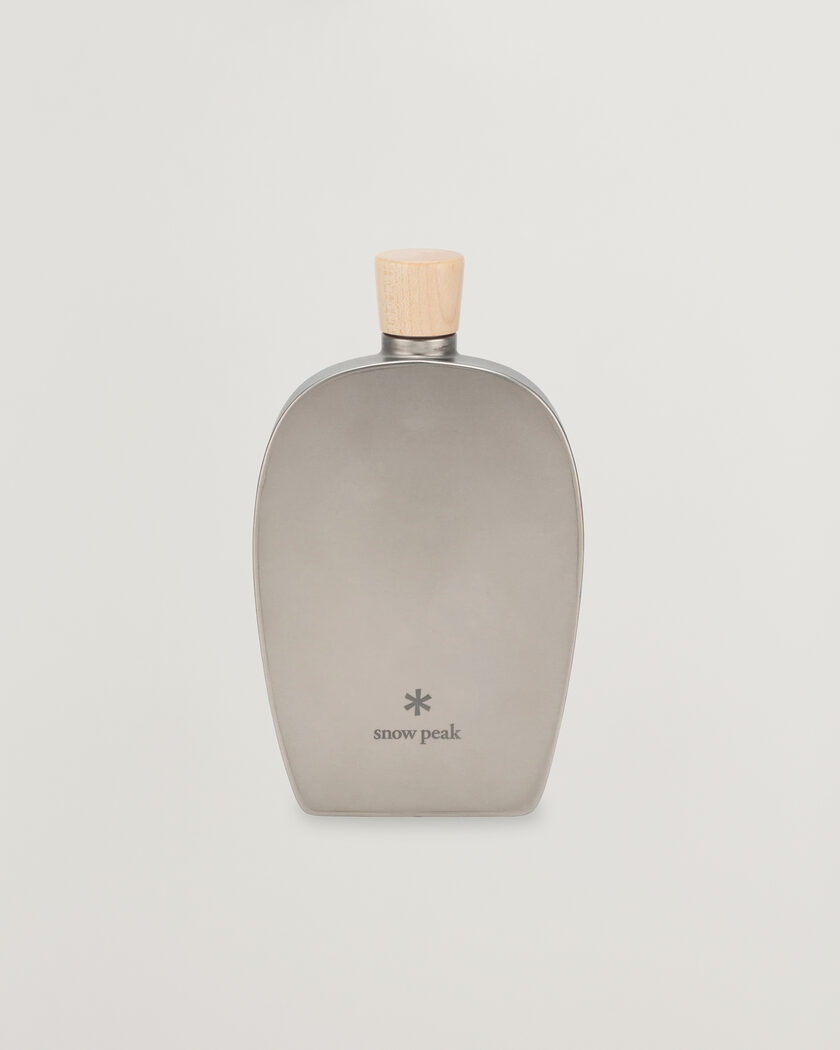 Snow Peak Flask 250 ml Titanium – Plata