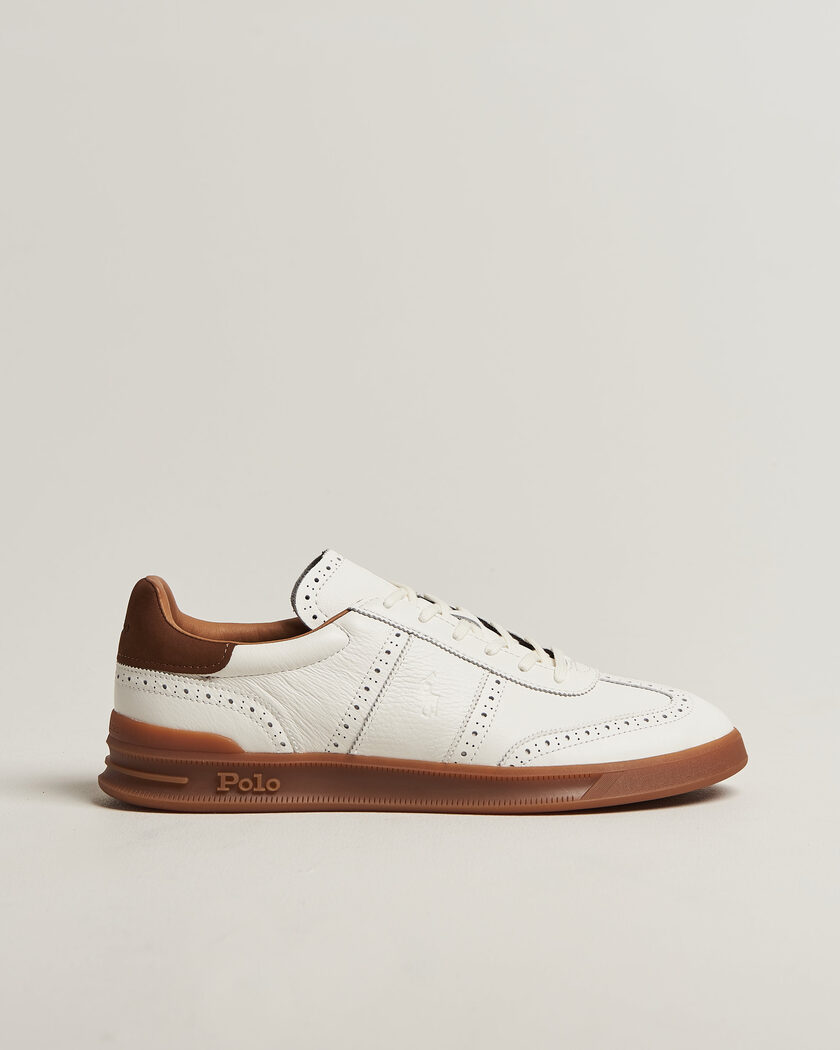 Polo Ralph Lauren Heritage Aera Sneakers Deckwash White – Blanco