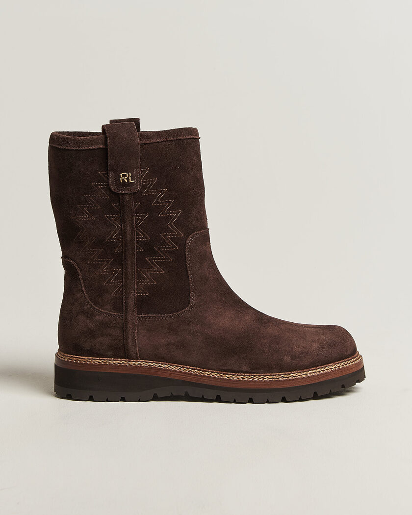 Polo Ralph Lauren Alpine Pullover Boot Dark Chocolate – Marrón