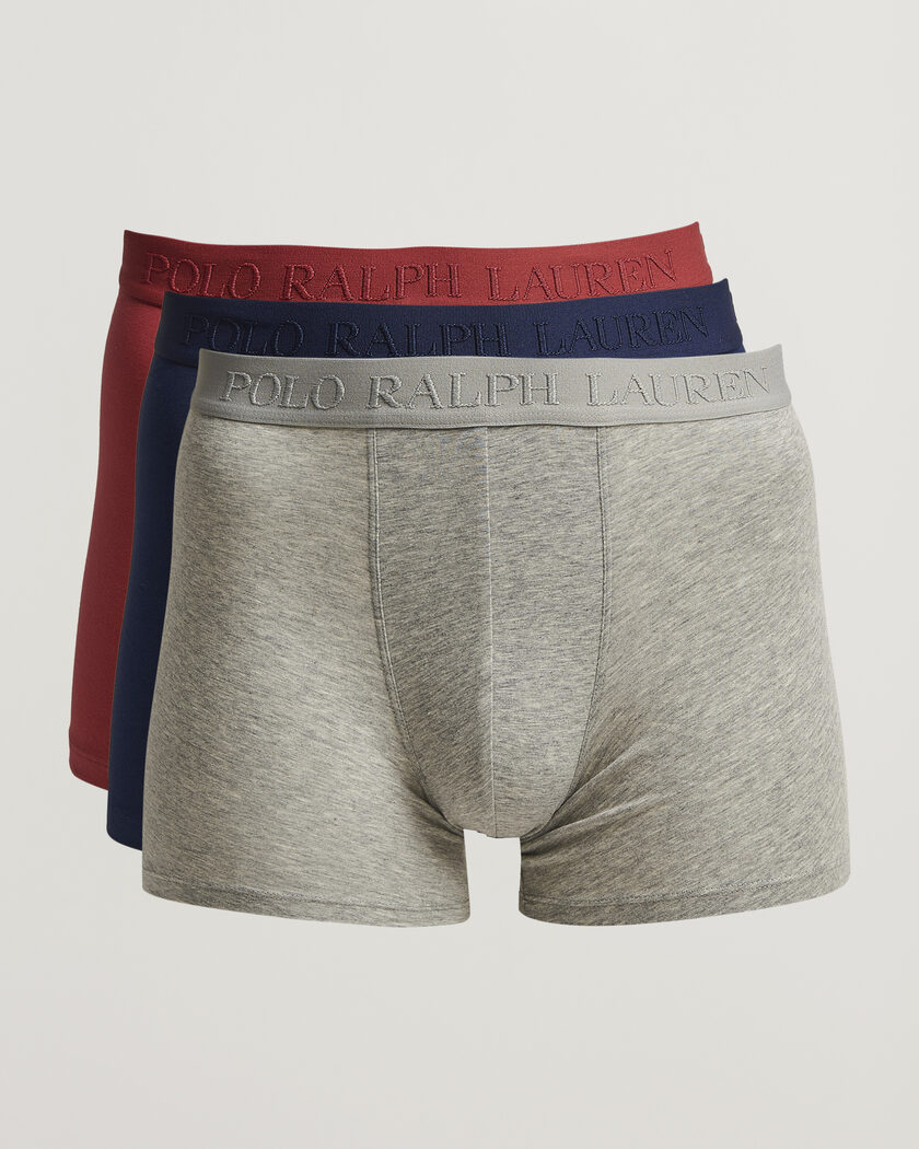 Polo Ralph Lauren 3-Pack Boxer Briefs Navy/Red/Grey – Multicolor