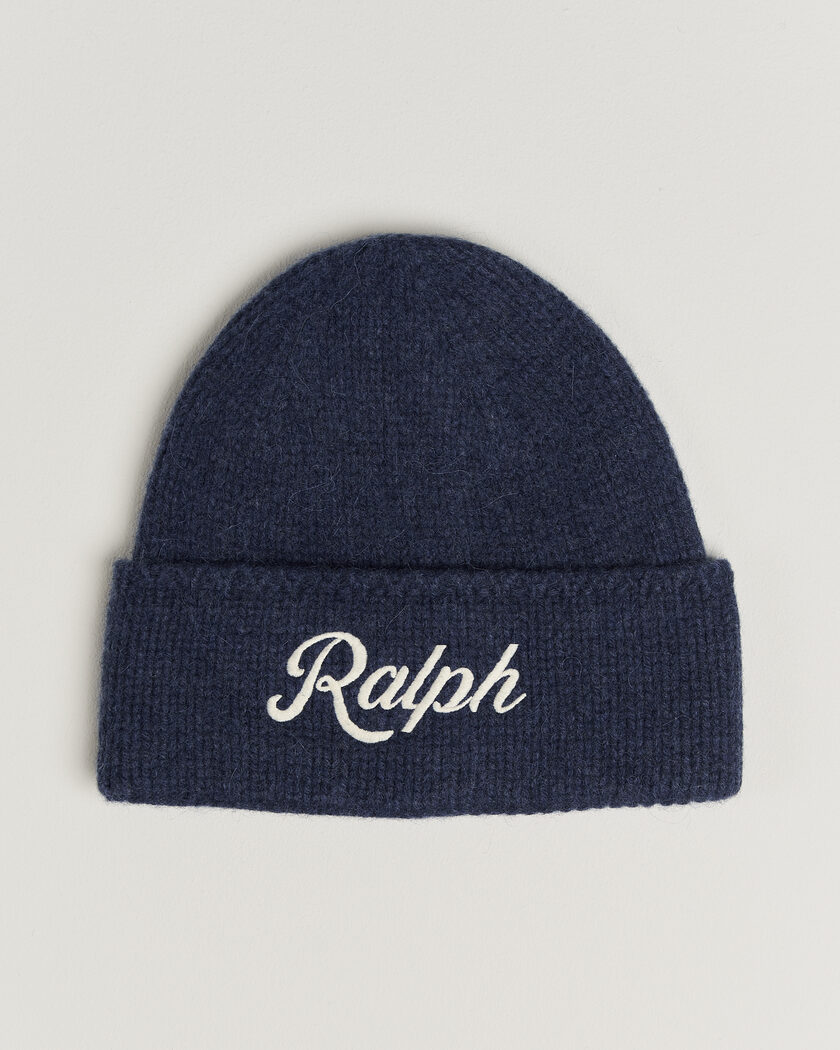 Polo Ralph Lauren Wool Blend Beanie Newport Navy – Azul