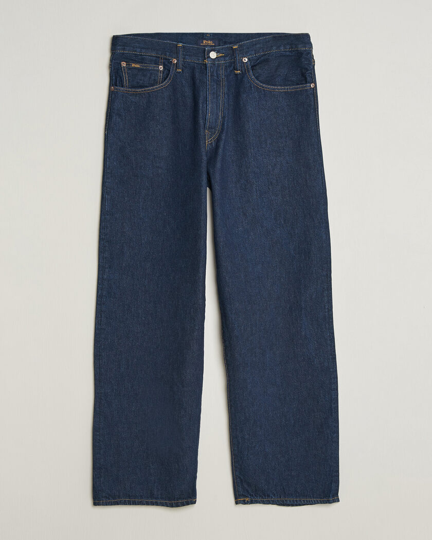 Polo Ralph Lauren Relaxed Fit Ridgid Denim Jeans Beekman – Azul