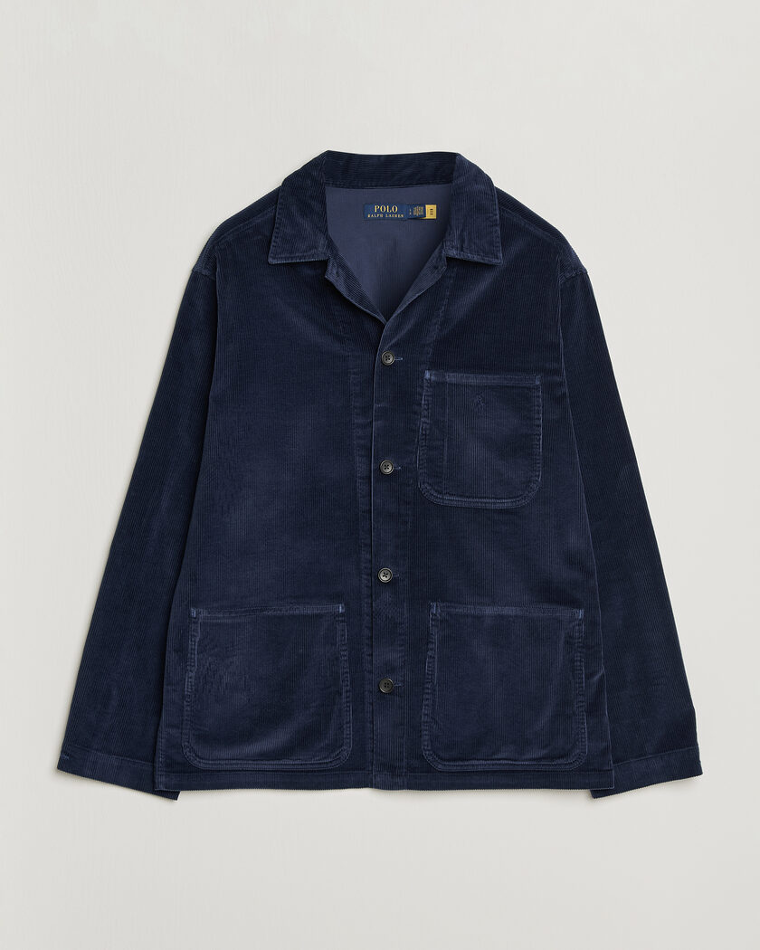 Polo Ralph Lauren Corduroy Overshirt Newport Navy – Azul