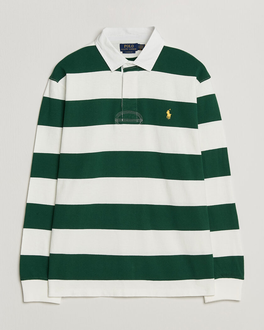 Polo Ralph Lauren Striped Jersey Rugger Cream/Forest – Multicolor