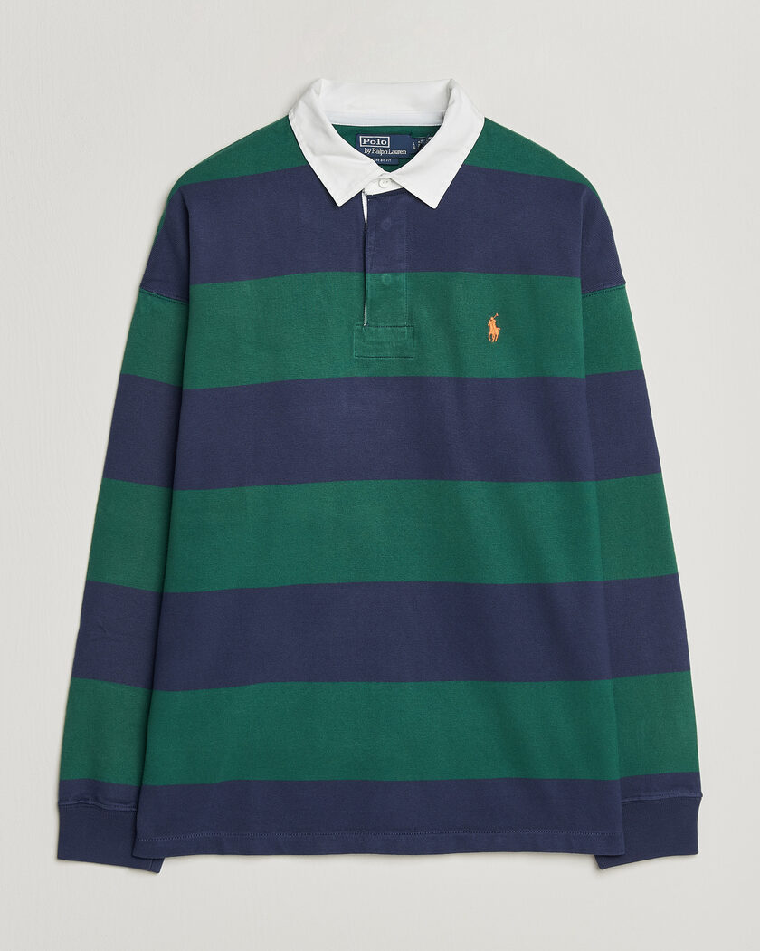 Polo Ralph Lauren Jersey Knitted Rugby Pullover Green/Cobolt – Multicolor