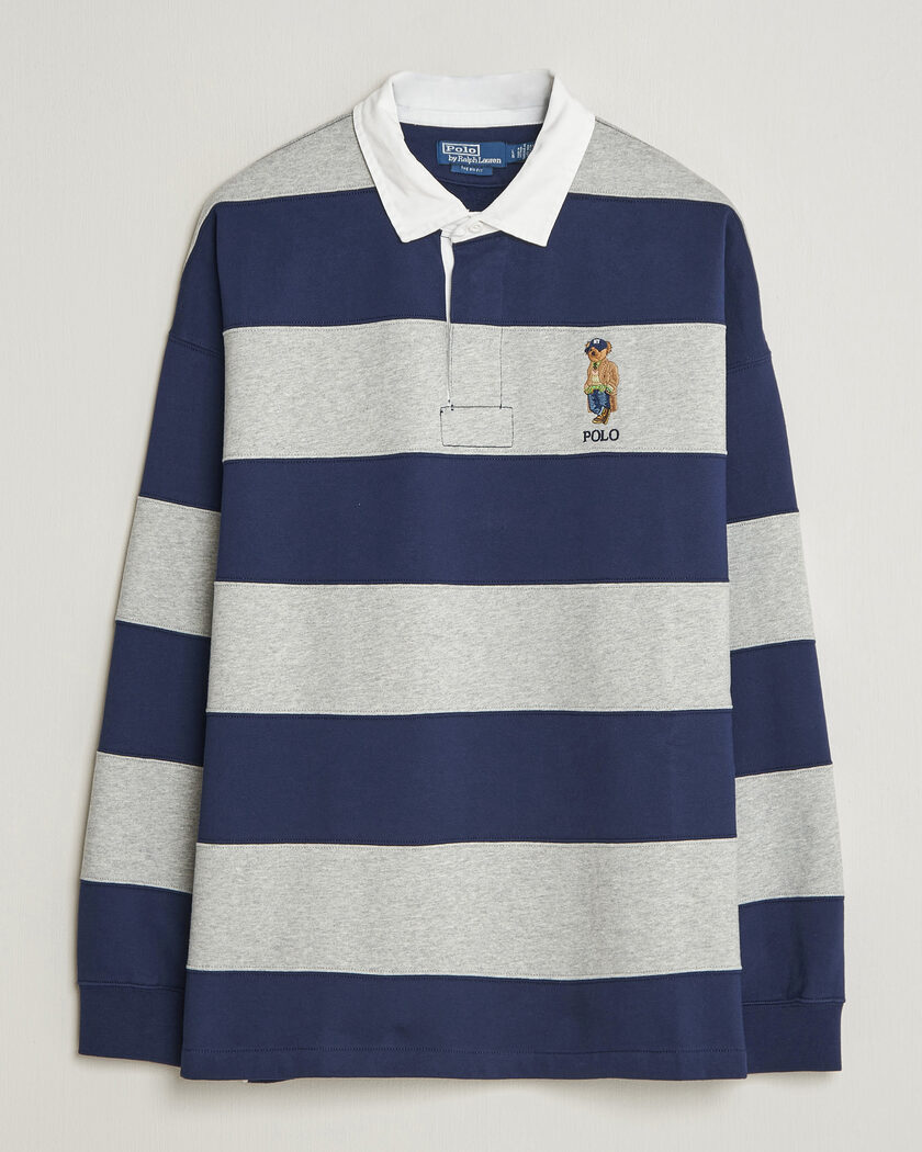 Polo Ralph Lauren Rugby Pullover Navy/Andover Heather – Multicolor
