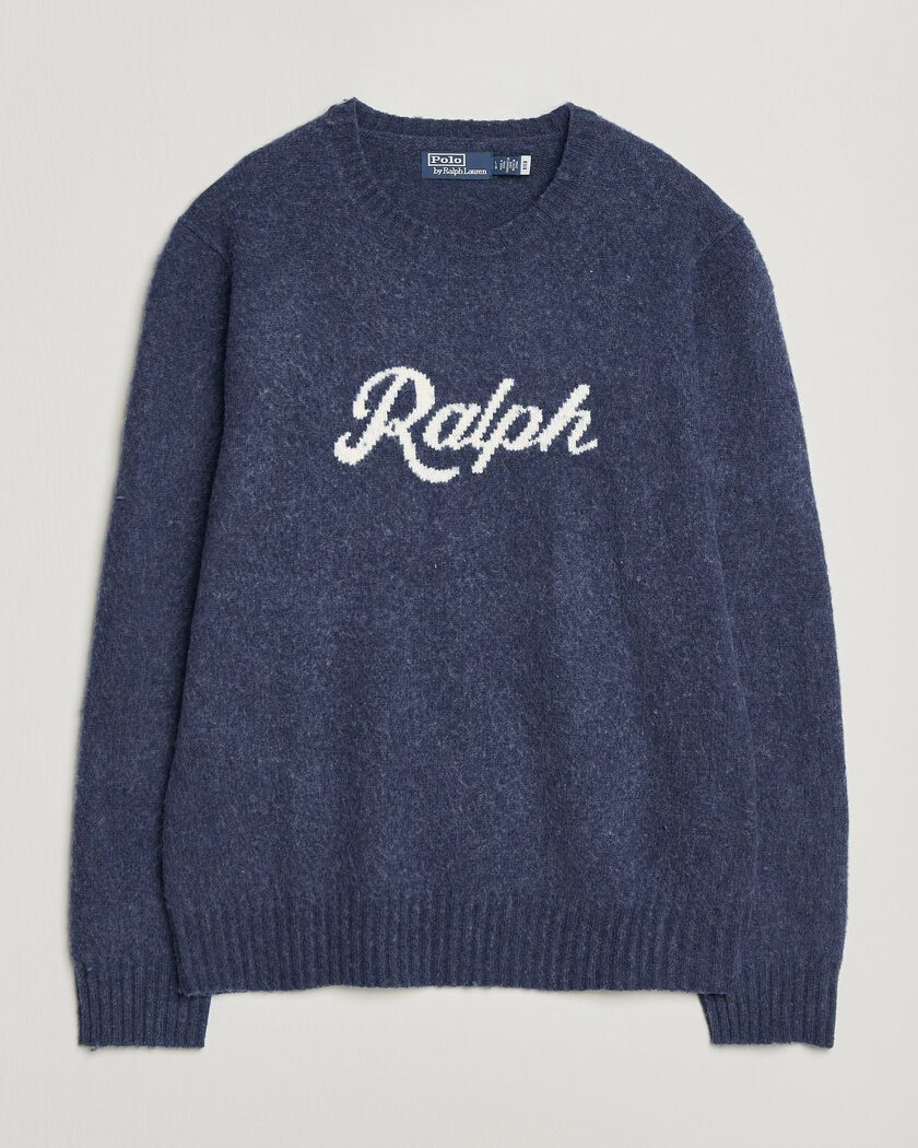 Polo Ralph Lauren Wool/Cashmere Pullover Navy Combo – Azul