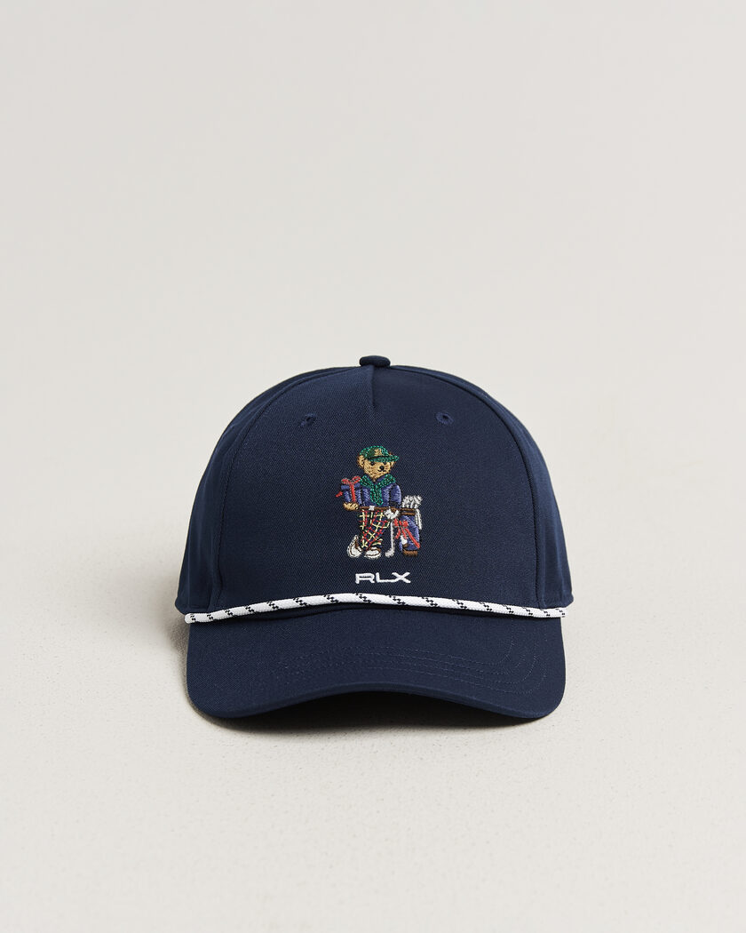 RLX Ralph Lauren Golf Bear Cap Refined Navy – Azul