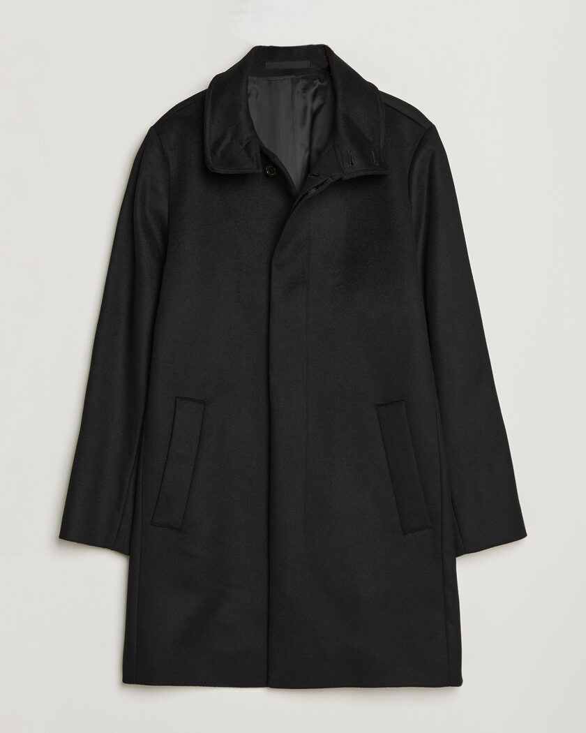 Tiger of Sweden Aleric Wool/Cashmere Coat Black – Negro