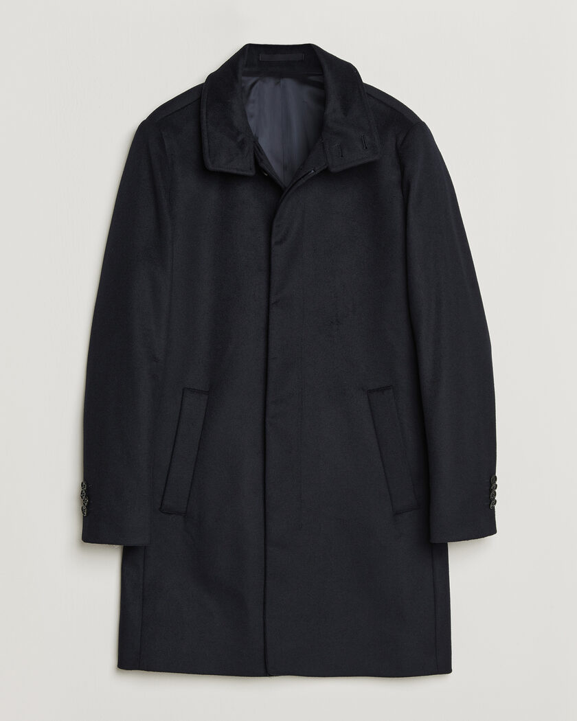 Tiger of Sweden Aleric Wool/Cashmere Coat Light Ink – Azul