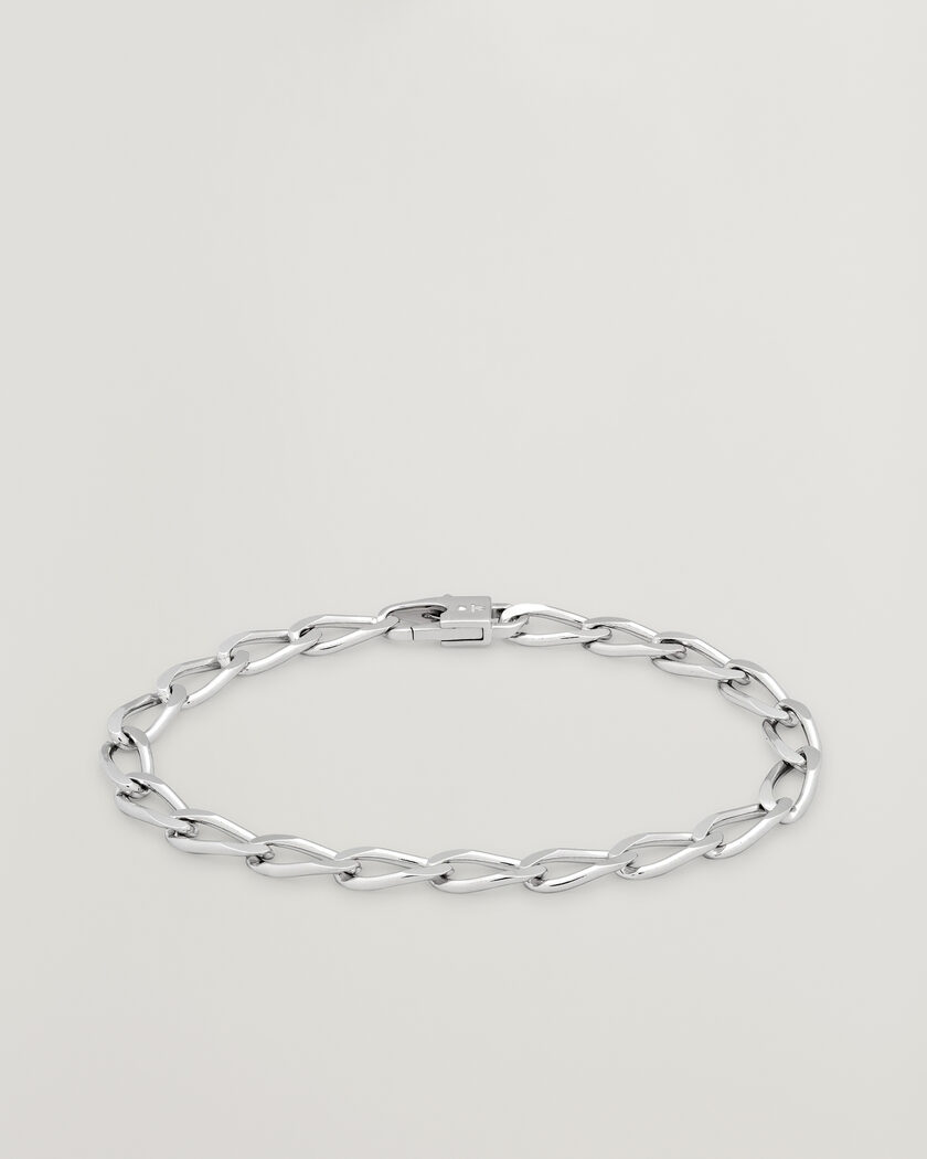 Tom Wood Arlo Large Bracelet Silver – Plata