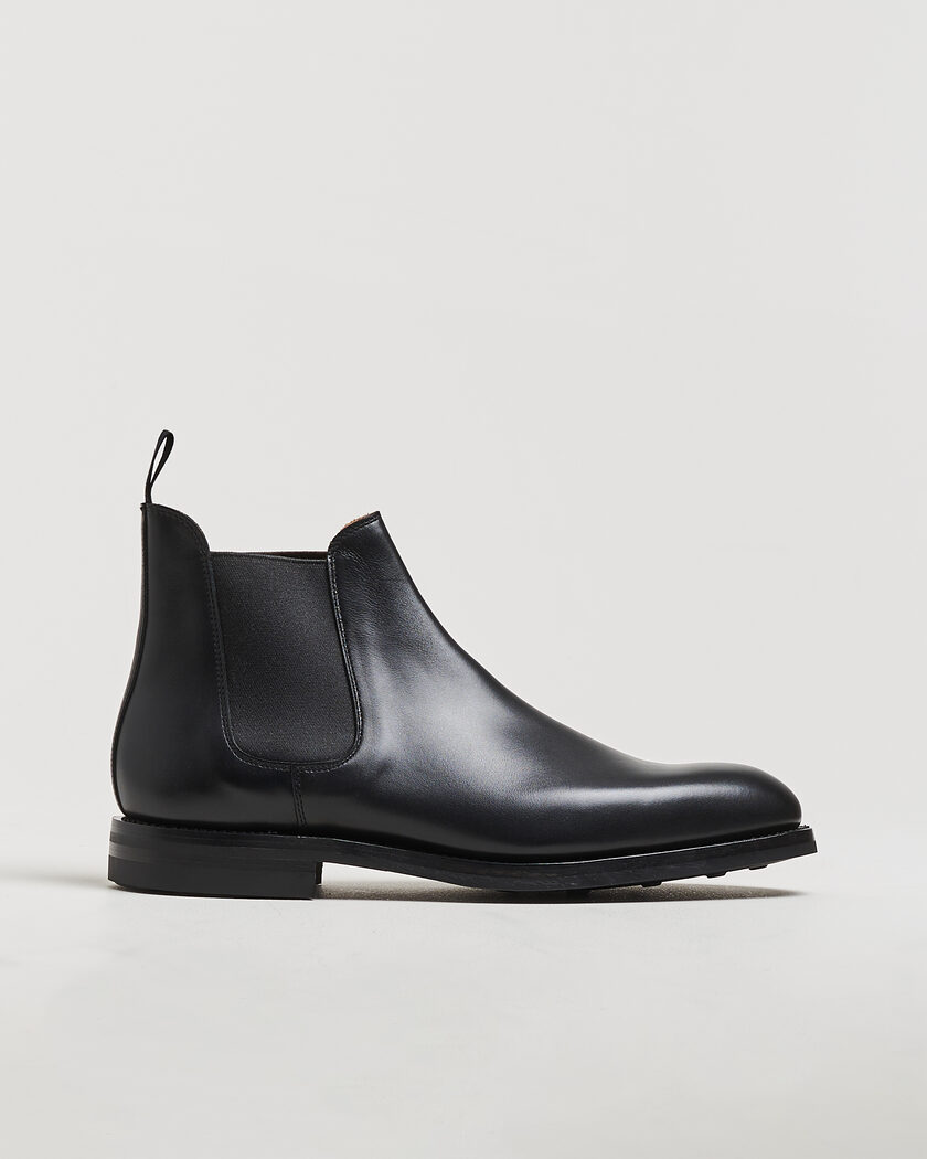 Crockett & Jones Chelsea 5 Black Calf – Negro