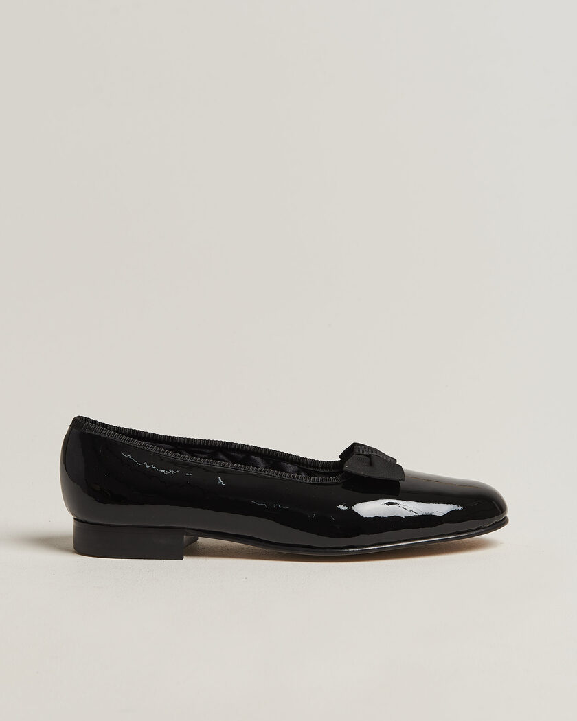 Bowhill & Elliott Patent Opera Pump Black – Negro