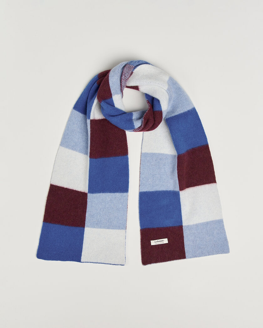 Le Bonnet Lambswool Scarf Ice – Azul