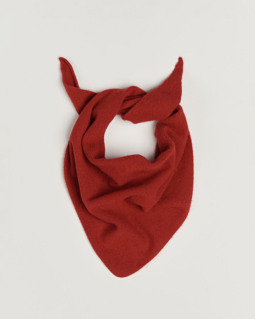 Le Bonnet Lambswool/Caregora Bandana Framboise – Rojo