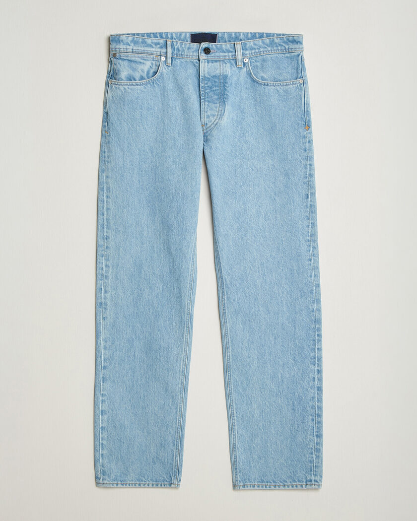Stone Island Regular Straight Fit Indigo Jeans Blue Light Wash – Azul