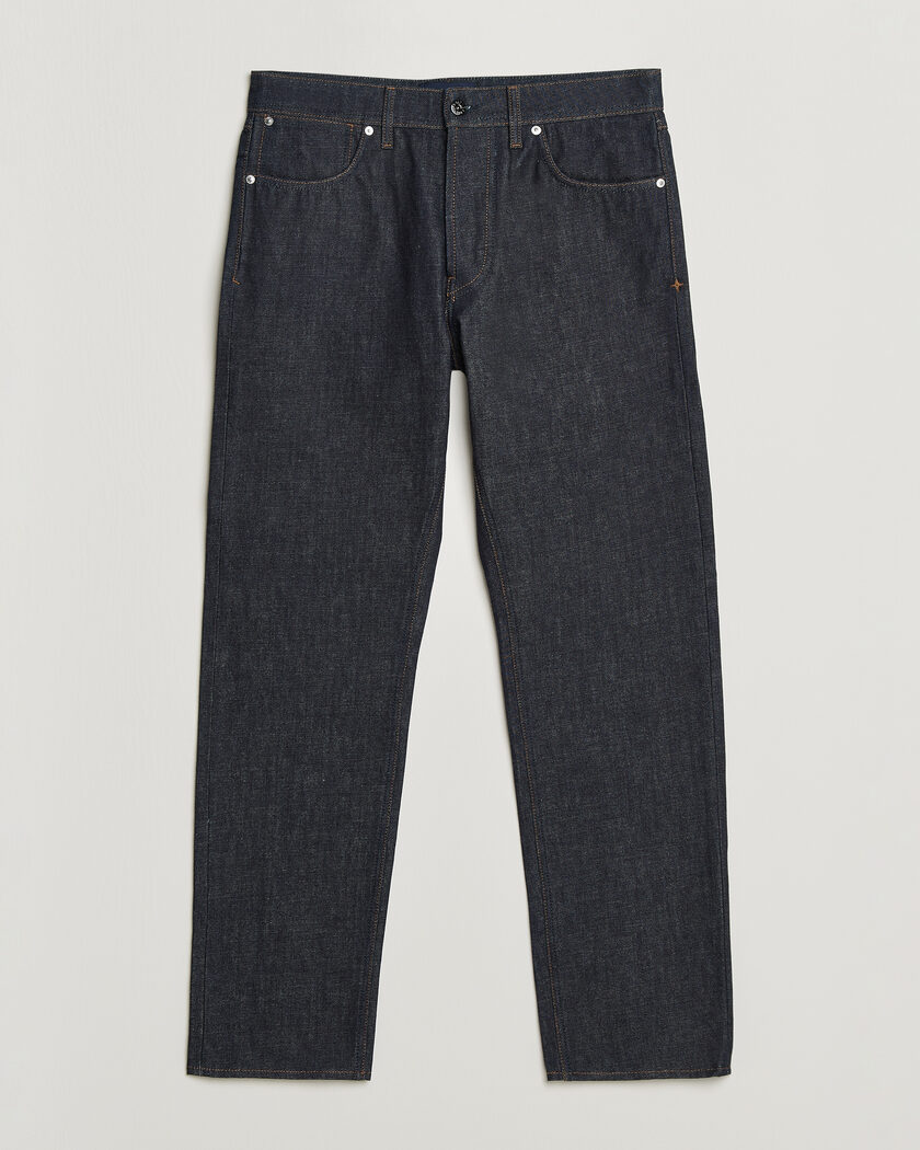 Stone Island Regular Straight Fit Indigo Jeans Blue Raw – Azul