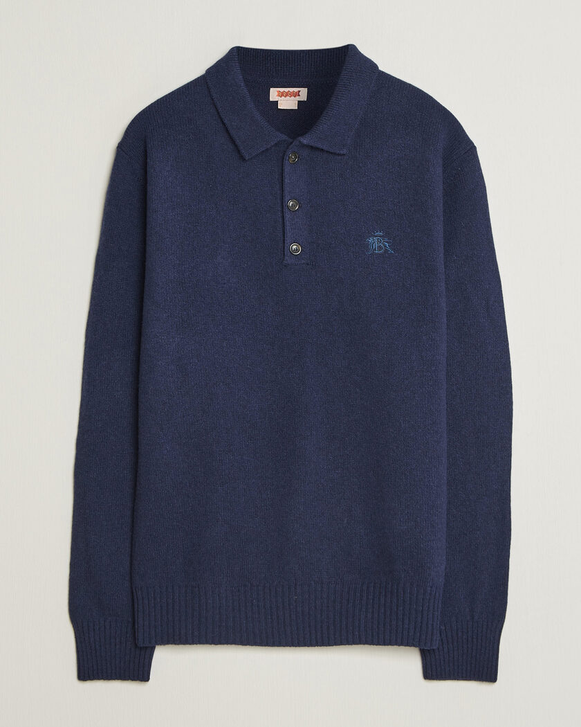 Baracuta Shetland Polo Navy – Azul