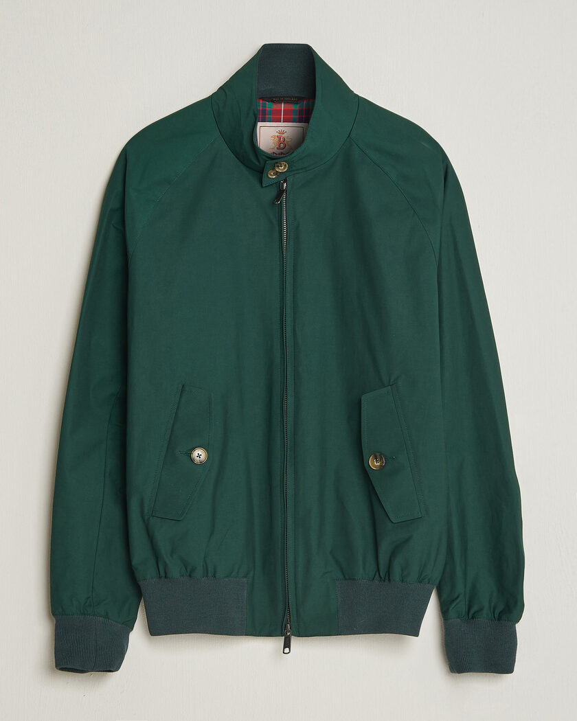 Baracuta G9 Original Harrington Jacket Racing Green – Verde