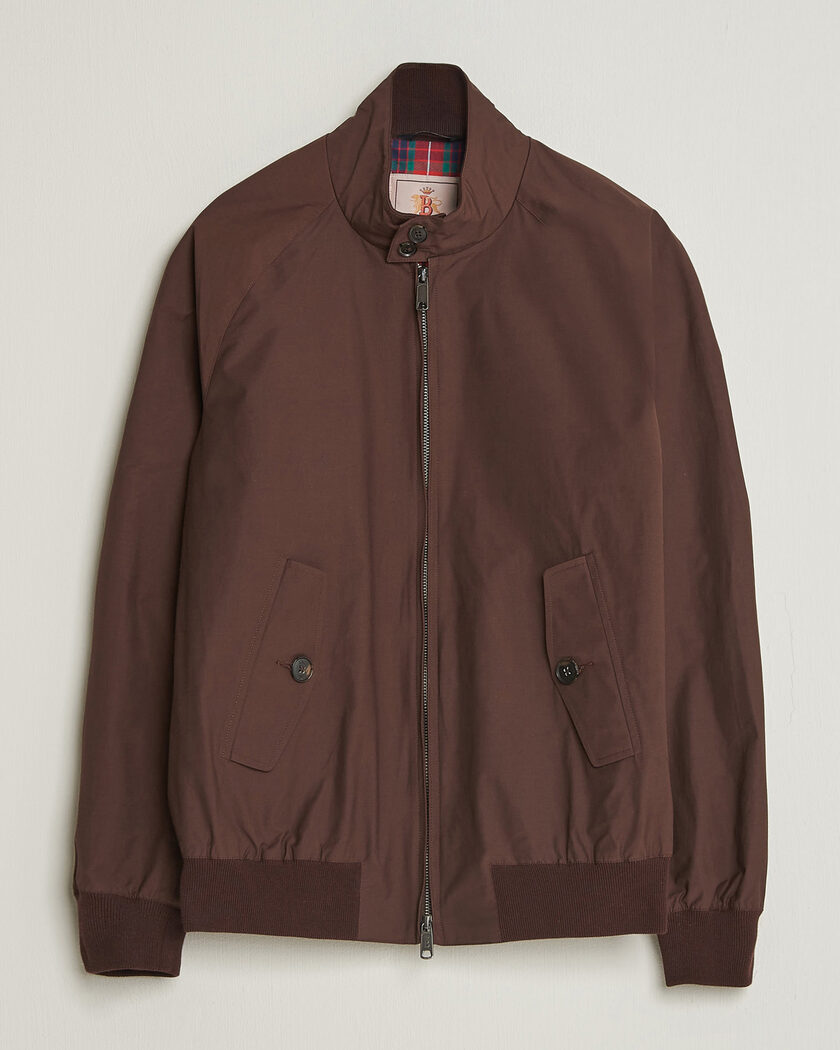 Baracuta G9 Original Harrington Jacket Brown Cigar – Marrón